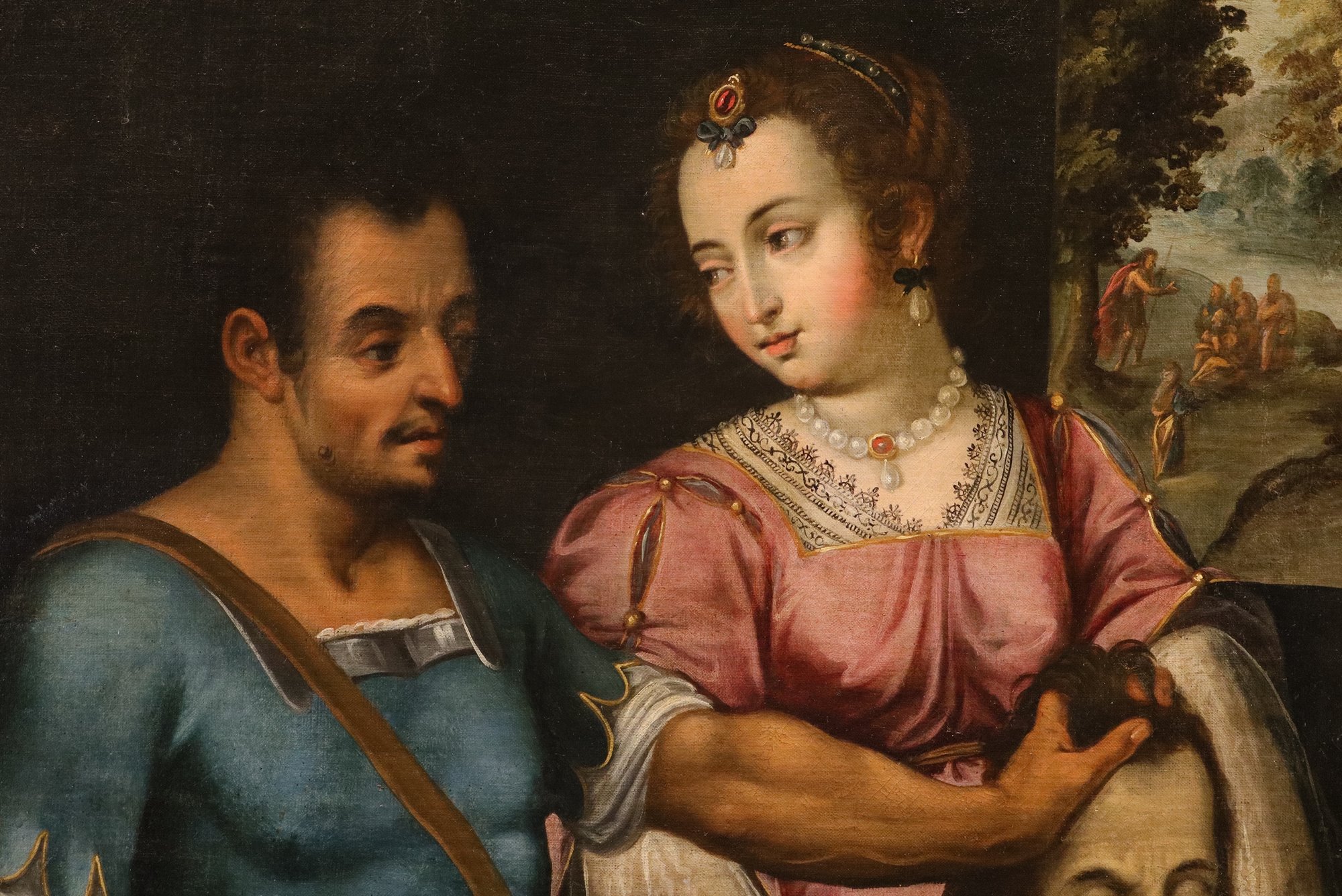 Salomé con la testa del Battista