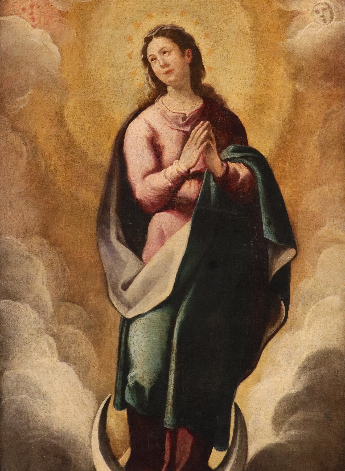 Vergine Immacolata con simboli delle Litanie Lauretane