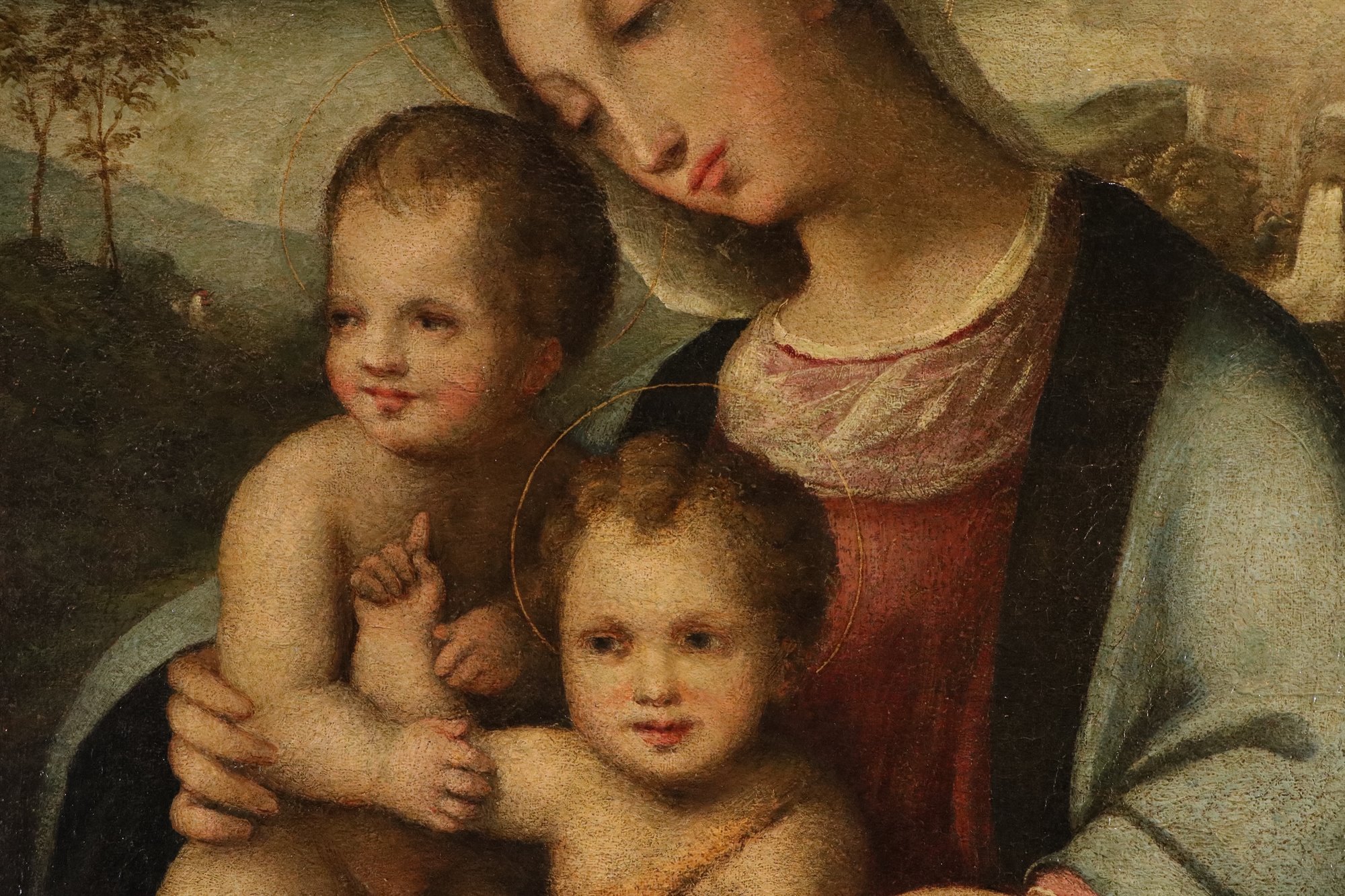 Madonna con Bambino e San Giovannino
