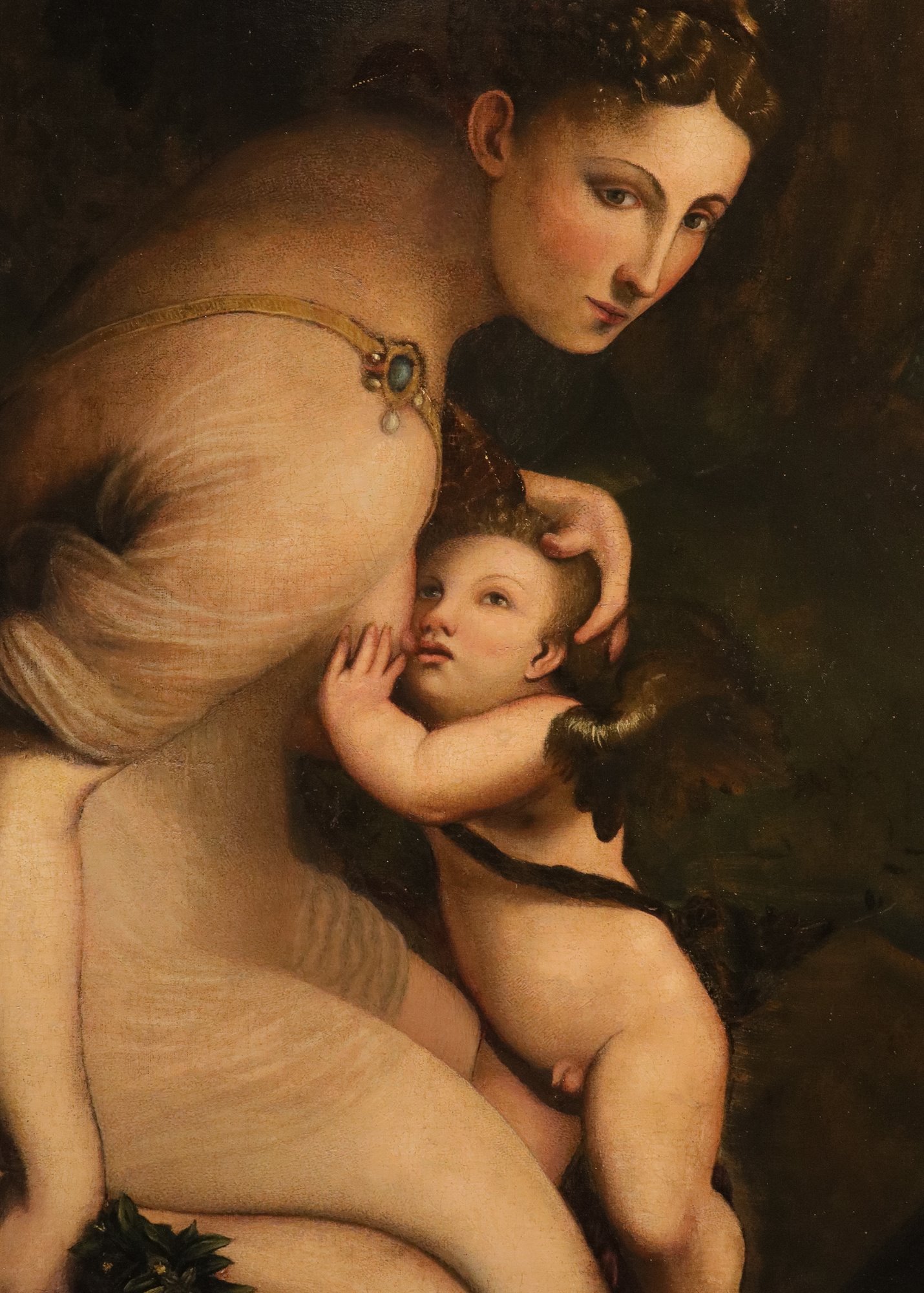 Venere che allatta Amore