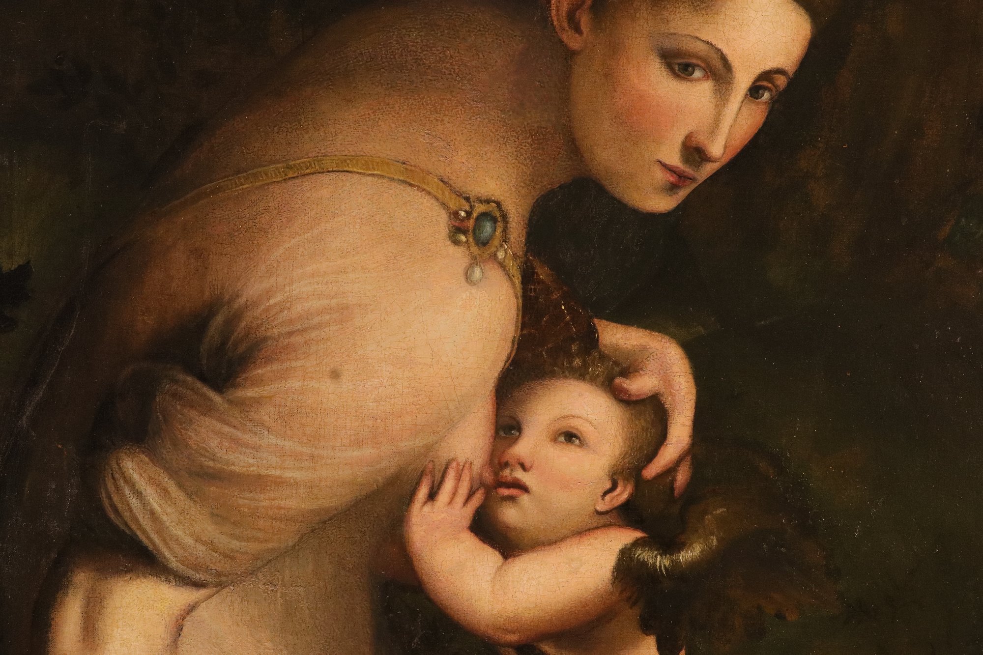 Venere che allatta Amore