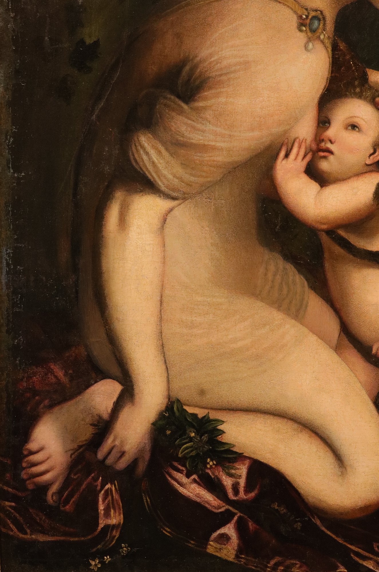 Venere che allatta Amore