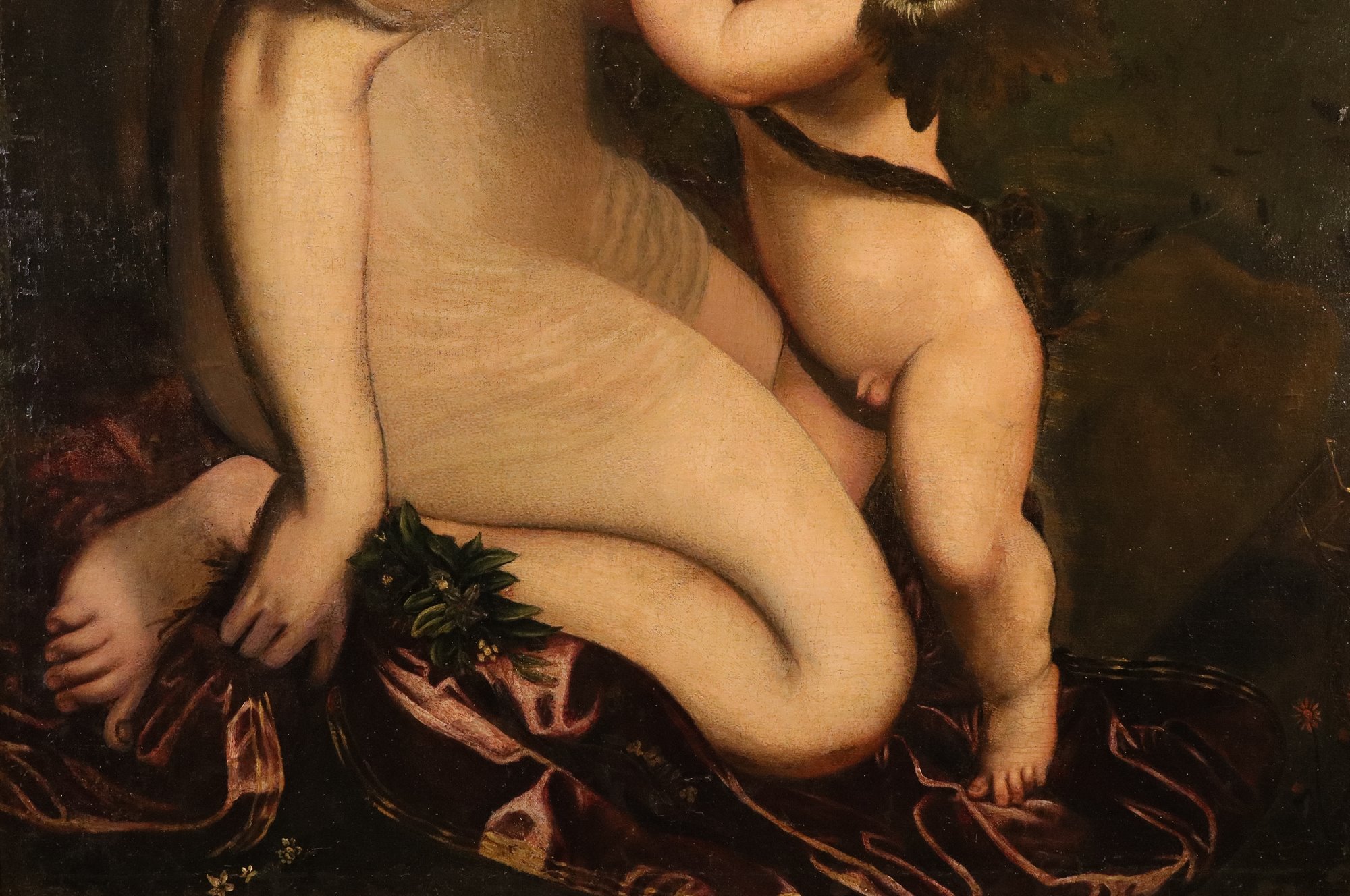 Venere che allatta Amore