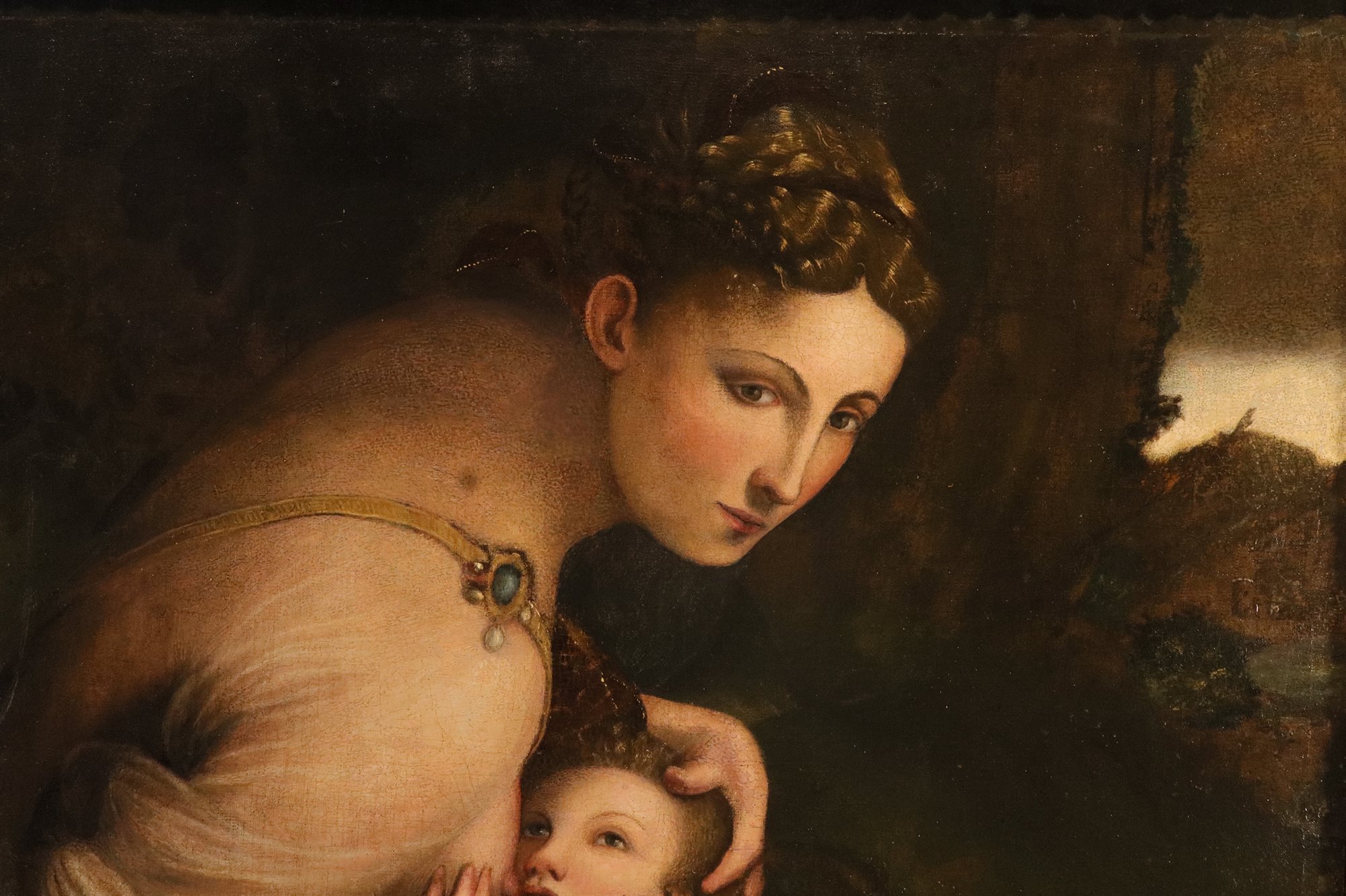 Venere che allatta Amore