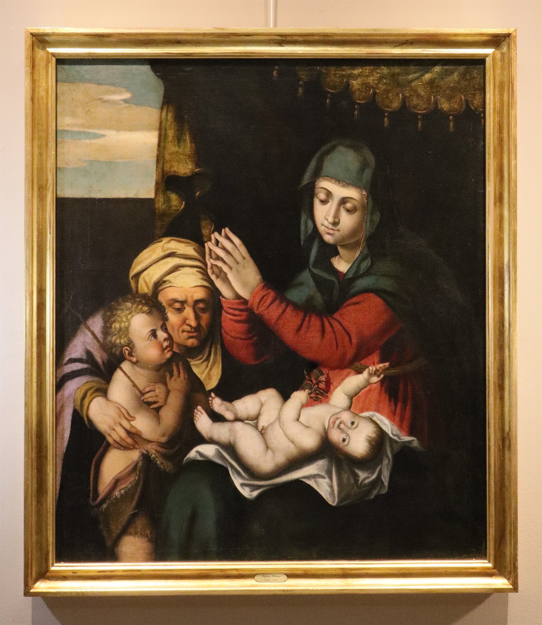 Madonna col Bambino, San Giovannino e Santa Elisabetta