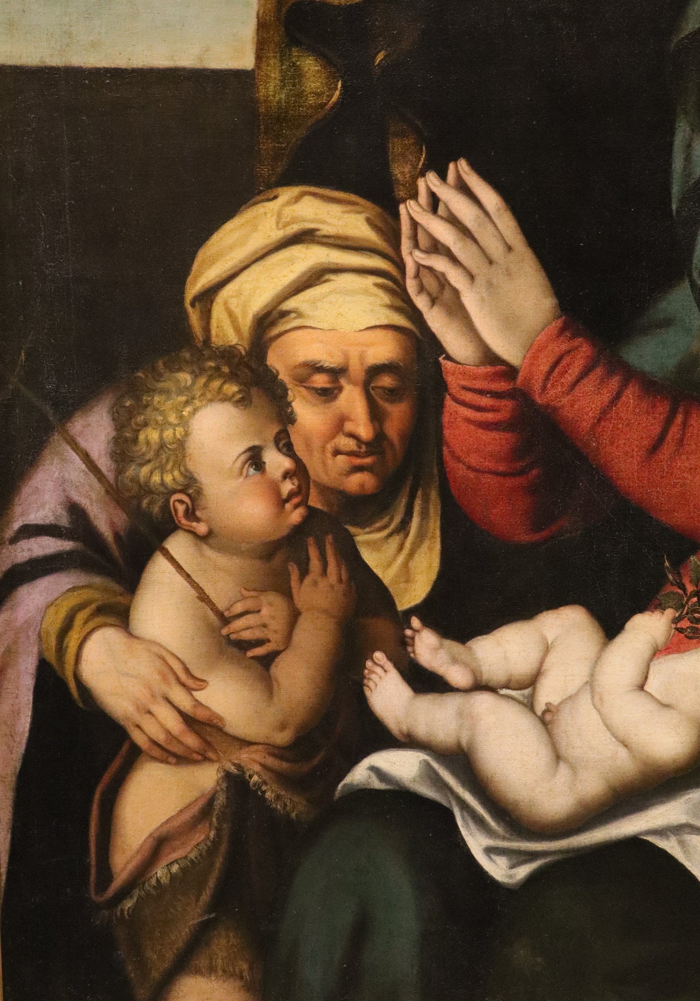 Madonna col Bambino, San Giovannino e Santa Elisabetta