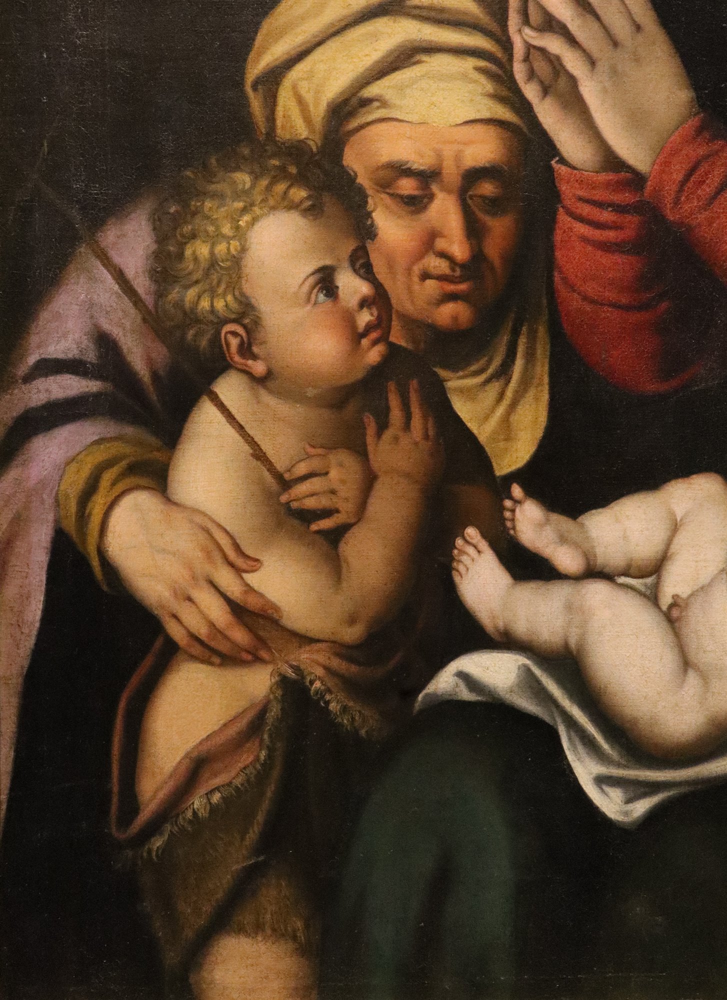 Madonna col Bambino, San Giovannino e Santa Elisabetta