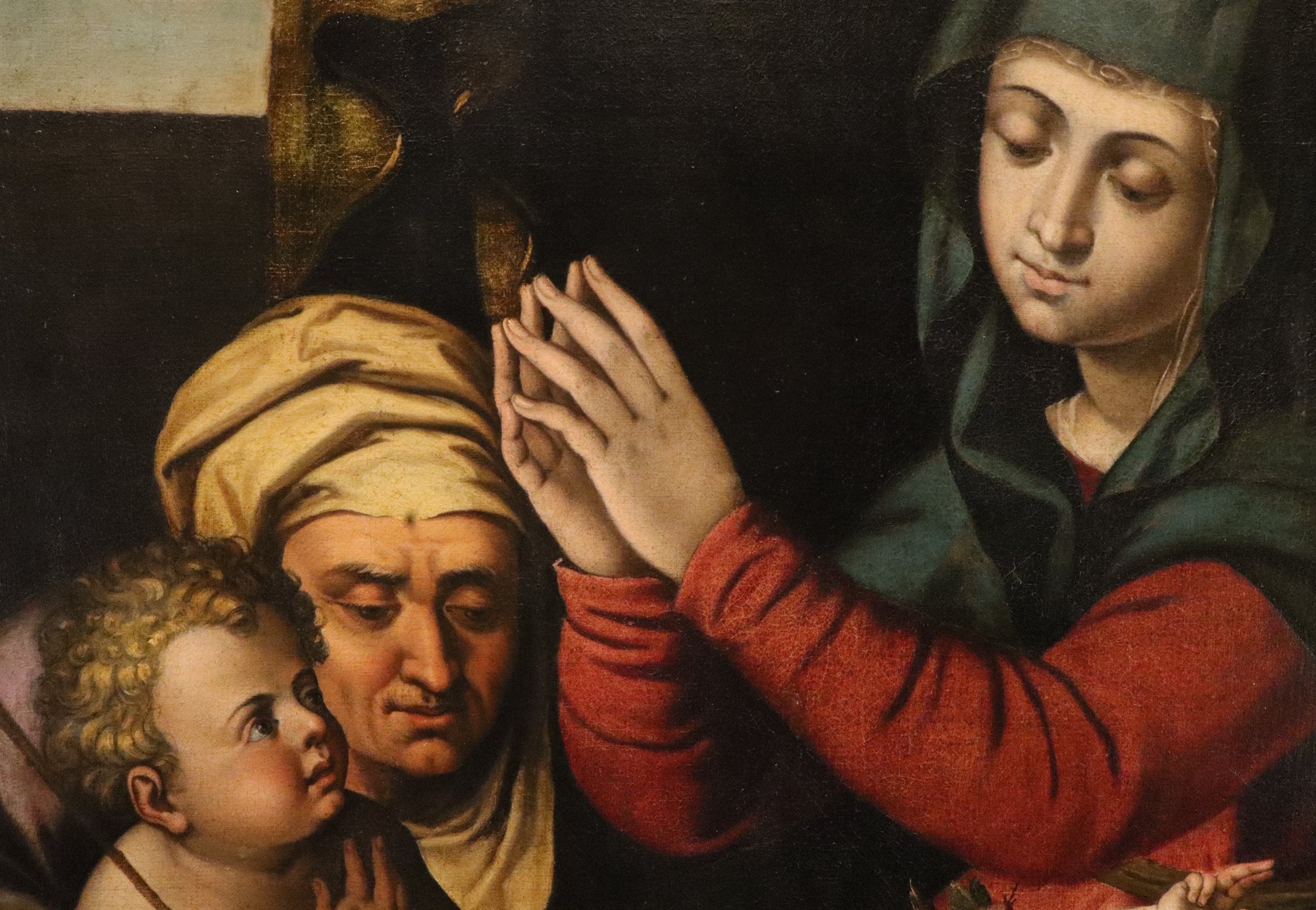 Madonna col Bambino, San Giovannino e Santa Elisabetta