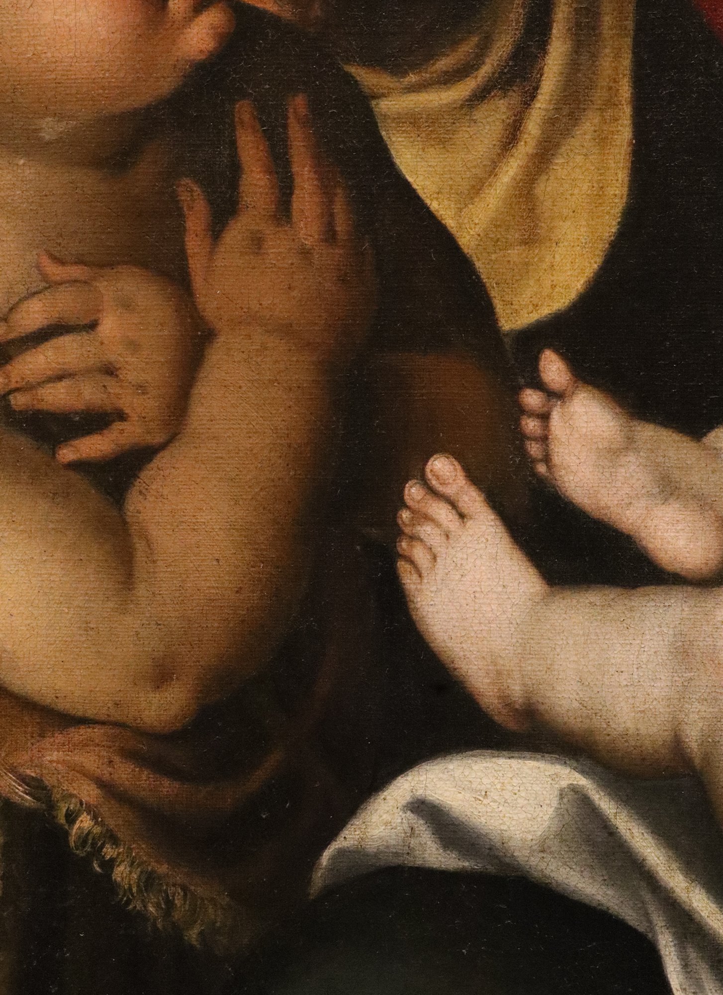 Madonna col Bambino, San Giovannino e Santa Elisabetta