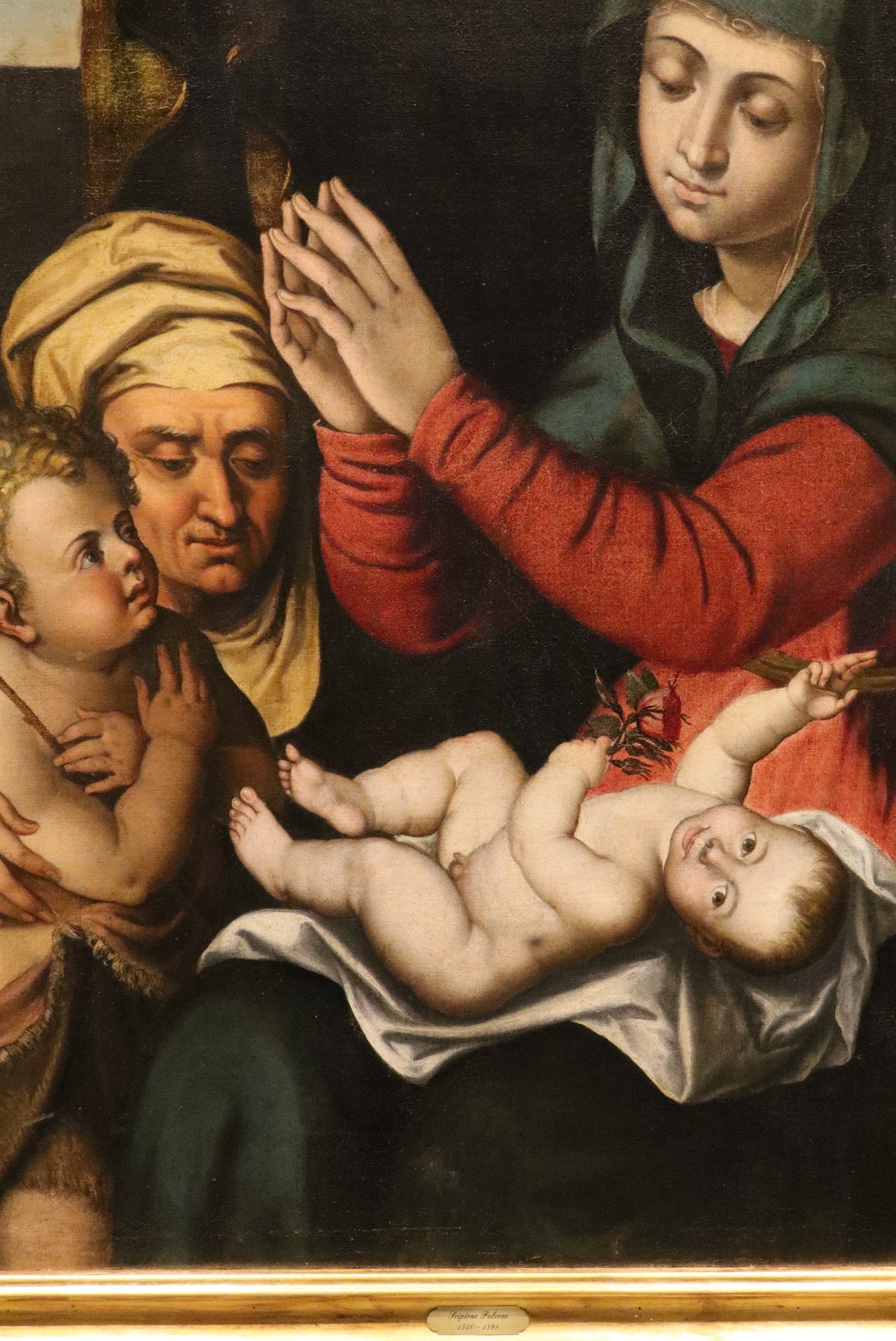 Madonna col Bambino, San Giovannino e Santa Elisabetta