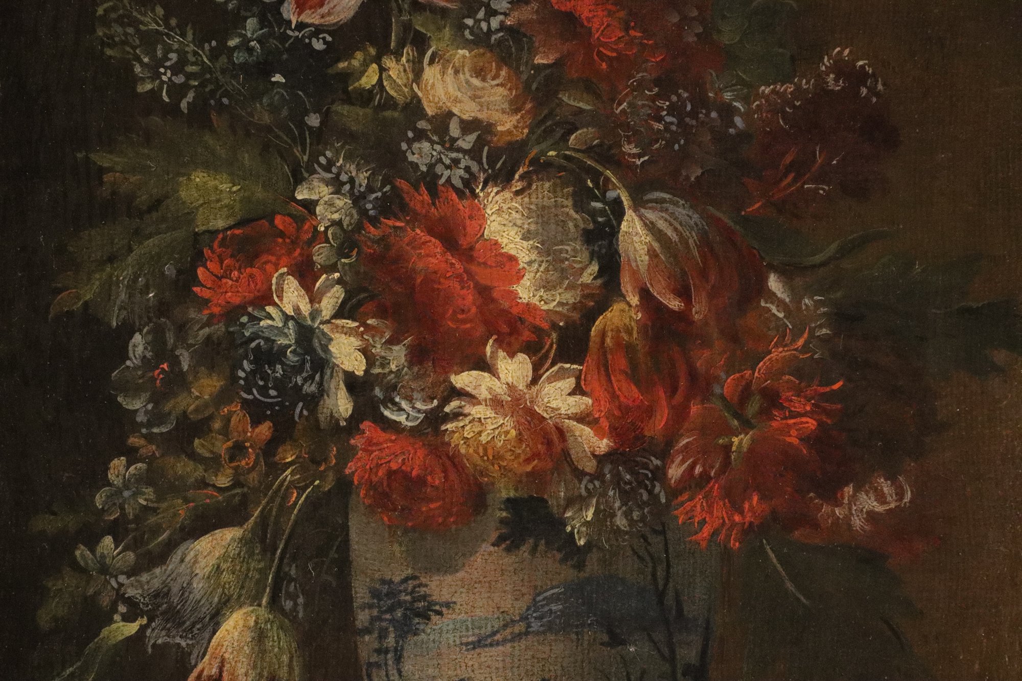 Coppia di nature morte di fiori