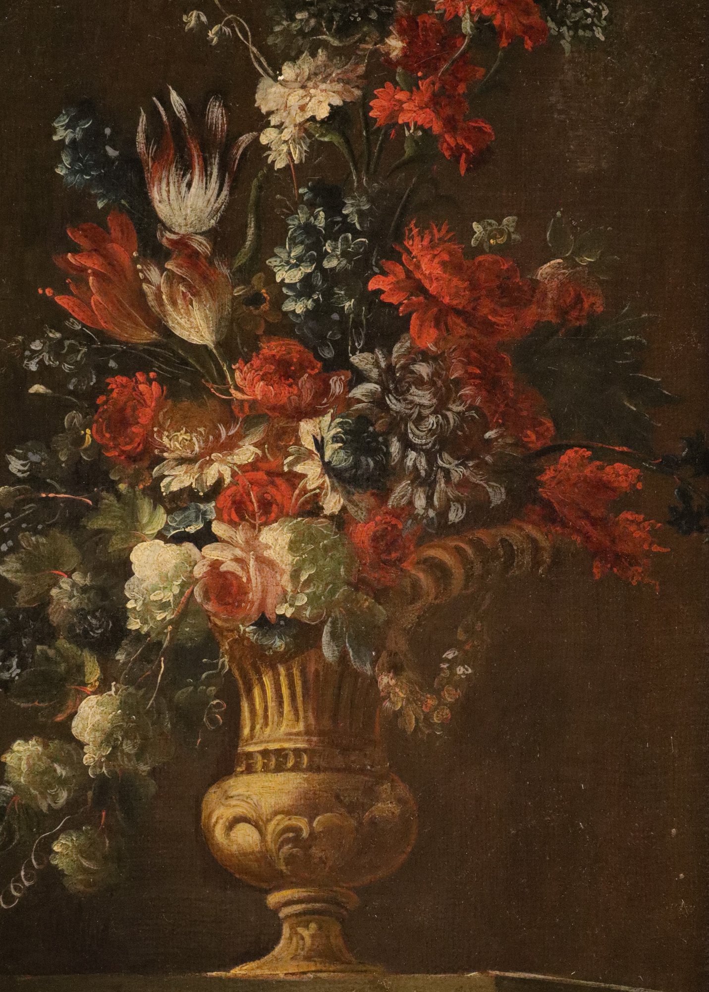 Coppia di nature morte di fiori