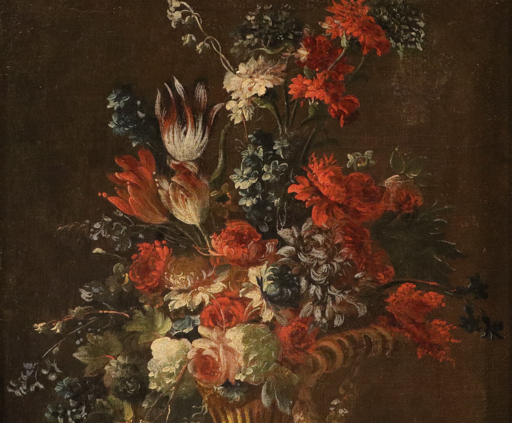 Coppia di nature morte di fiori
