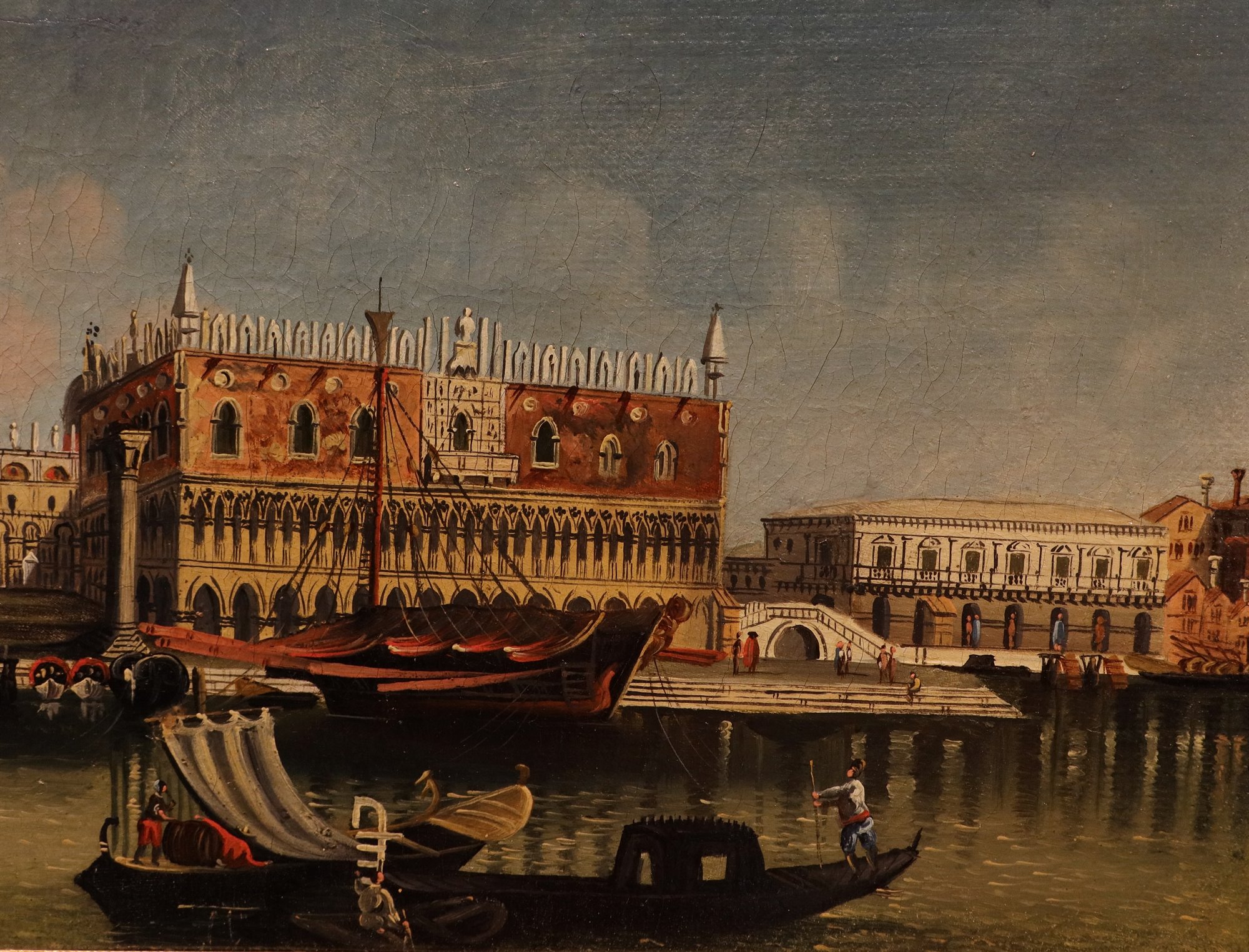 Coppia di vedute di Venezia