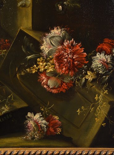 Pieter Casteels III  (Anversa 1684 – Richmond 1749), firmato