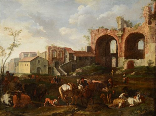 Pieter van Bloemen, detto lo Standardo (Anversa 1674-1720) 