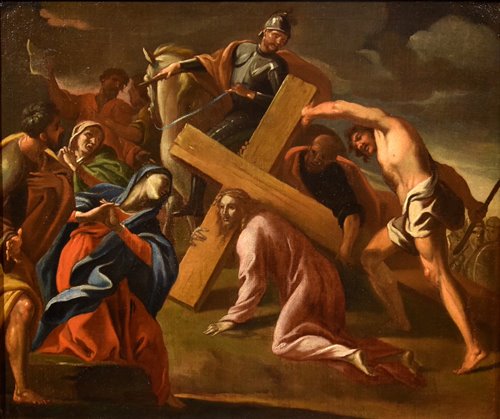 Cristo cade sotto la croce