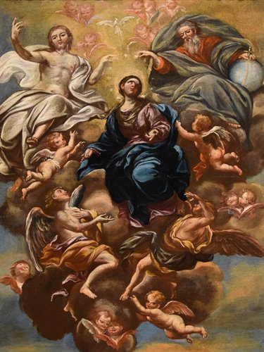 Incoronazione della Vergine da parte della Trinità