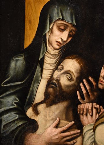 La Pietà con San Giovanni