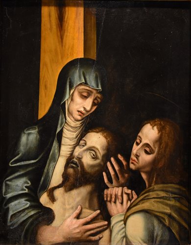 La Pietà con San Giovanni