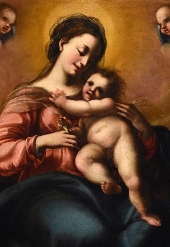 Madonna con Bambino e due angeli