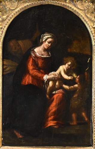 Sacra Famiglia con San Giovannino