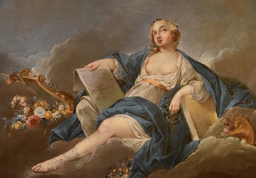 Allegoria della Poesia (la Musa Calliope)