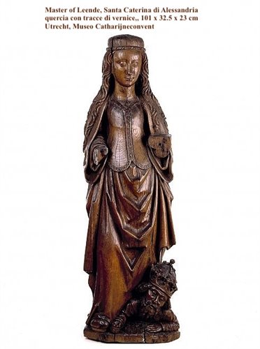 Scultura lignea Santa Caterina d’Alessandria