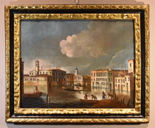 Veduta di Venezia con l’imbocco di Cannaregio