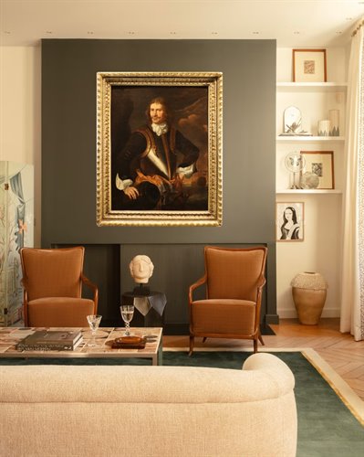 Ritratto di ammiraglio della marina inglese