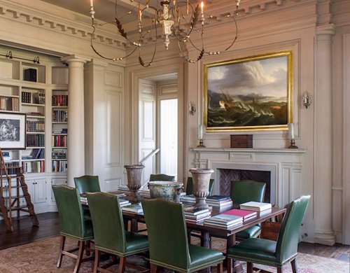 Marina in tempesta con vascelli