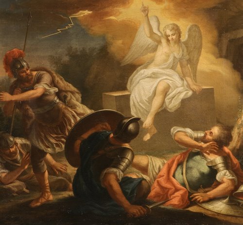 L’Angelo della Resurrezione appare ai soldati