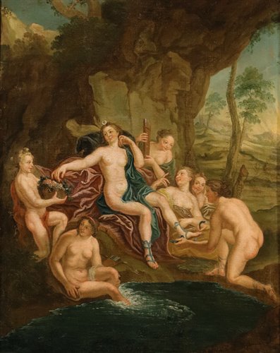 Diana al bagno con le Ninfe