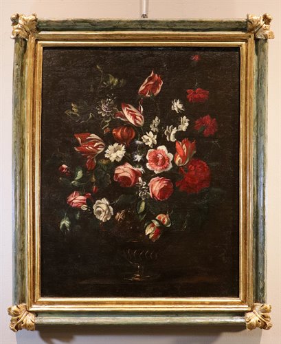 Natura morta con vaso di fiori