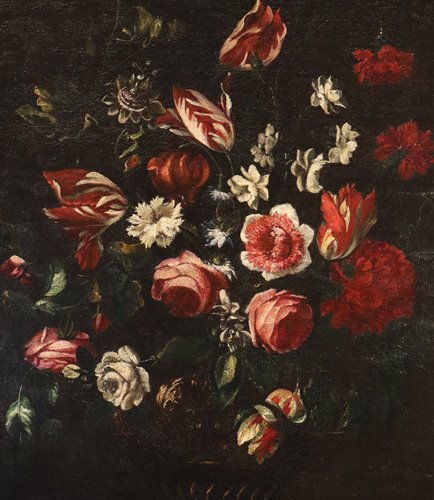 Natura morta con vaso di fiori