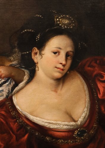 La regina Artemisia con amorino