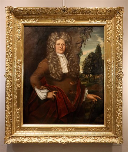 Ritratto di Hans Sloane (Killyleagh 1660 – Chelsea 1753), medico e naturalista britannico