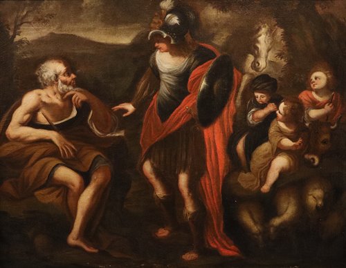 Erminia tra i pastori
