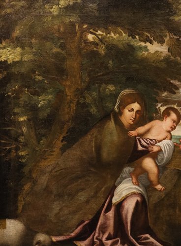 La Sacra Famiglia con San Giovannino