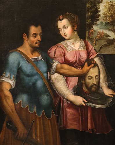 Salomé con la testa del Battista