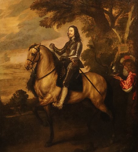 Ritratto equestre di Carlo I, Re d'Inghilterra (1600 - 49)