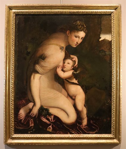 Venere che allatta Amore