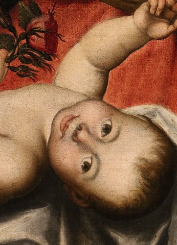Madonna col Bambino, San Giovannino e Santa Elisabetta